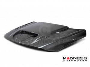 Dodge Ram TRX Carbon Fiber Hood - Type-OE - Anderson Composites Dodge Ram TRX Carbon Fiber Hood - Type-OE - Anderson Composites